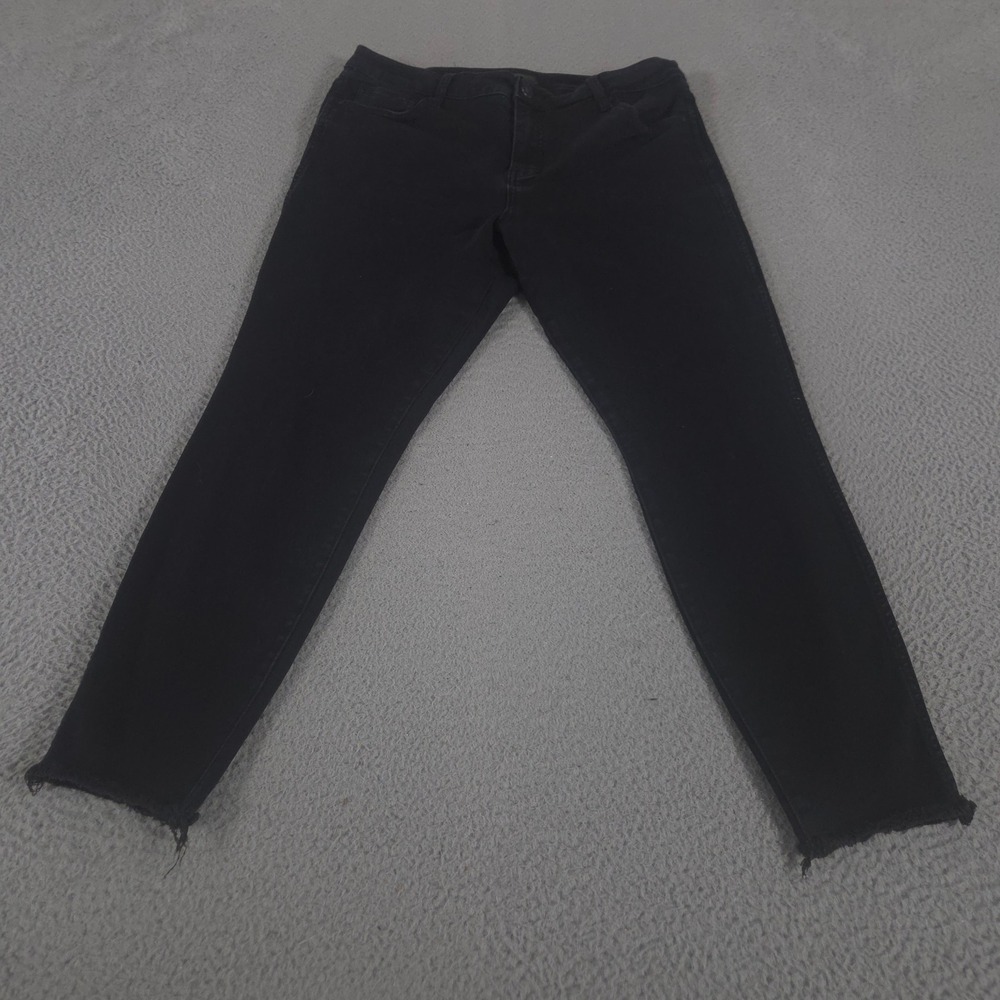 Kut from the Kloth Jeans Womens 14 Donna Fab Ab Ankle Skinny Raw Hem Stretch